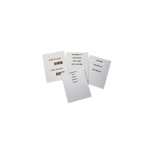 Aigner Index Laser Insert Sheets, Letter - Pref. 3" x 8" (150 pcs/pkg) LI3083 - main